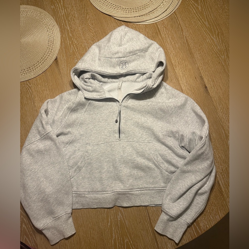 Lululemon Grey Scuba Hoodie